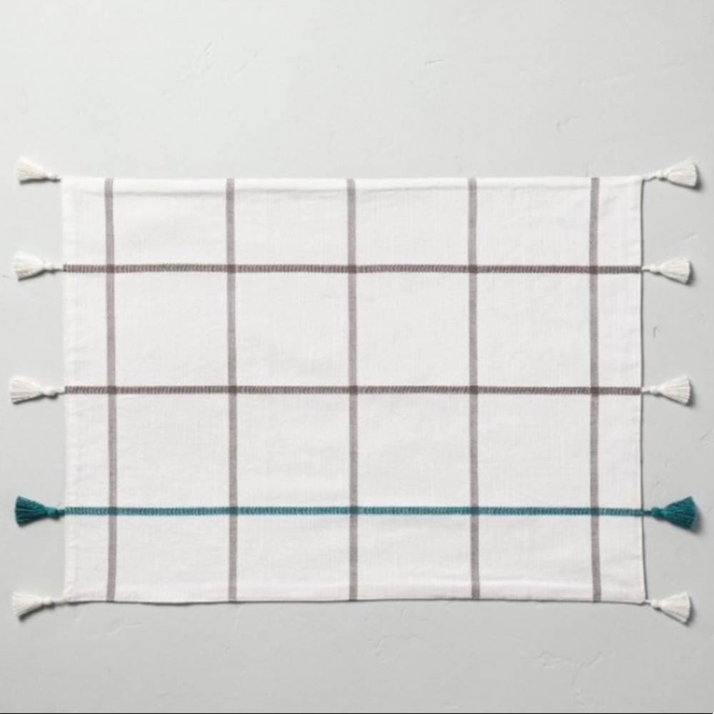 6!! NEW White Hearth and Hand Placemats with Magnolia from Target